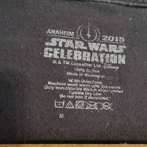 Star Wars Celebration Promotion The Force Awaken 2015 Anaheim Shirt SZ M - Picture 6 of 7